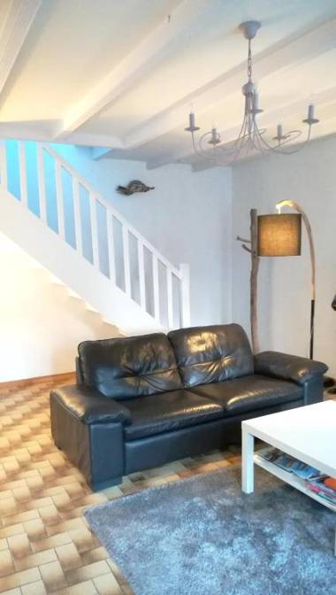 Maison de 2 chambres avec terrasse amenagee et wifi a Le Vivier sur Mer