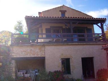 Maison d'une chambre avec vue sur la ville jardin amenage et wifi a Puy l'Eveque