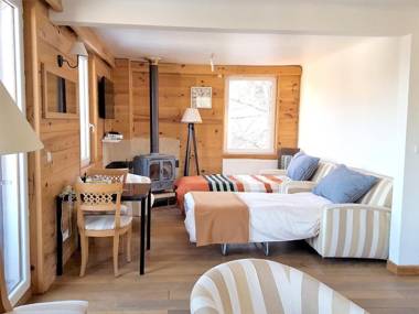 Appartement de 3 chambres avec jardin clos et wifi a Mont Saxonnex