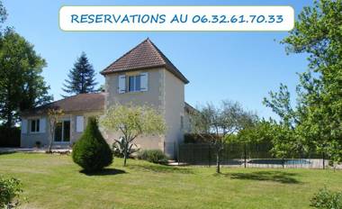 VILLA CLIMATISEE AVEC PISCINE PRIVEE à L'OREE DU PERIGORD