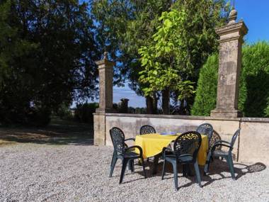 Magnificent castle at a unique location in Pressac with a shared swimming pool