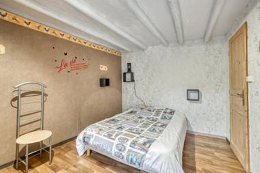 Maison de 2 chambres avec jardin clos et wifi a Valprivas