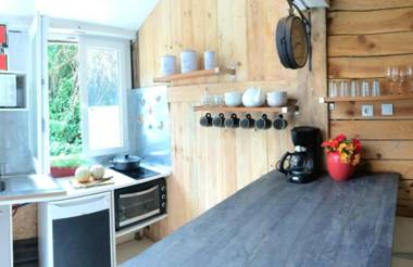 Chalet de 2 chambres avec jardin clos et wifi a Sanguinet a 1 km de la plage