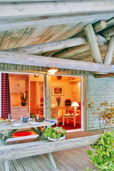 Chalet de 2 chambres avec vue sur la ville piscine partagee et jardin amenage a Pauilhac