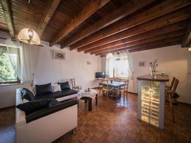 Apartment at the edge of a forest