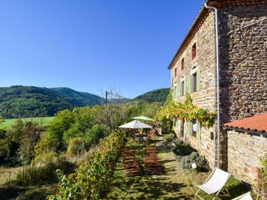 Country house in the Gorges de l'Allier in Auvergne.