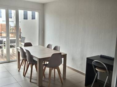 A 500m de la plage pavillon confortable 6 personnes dans résidence recente