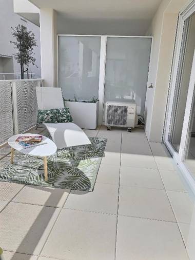 A 600m de la mer Coquet appartement avec terrasse pour 4 personnes