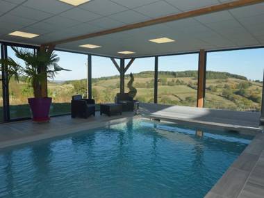Gîte de Bellevue avec piscine intérieure privative