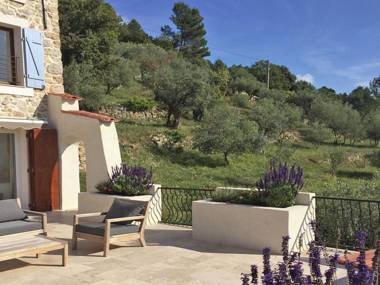 Beautiful Provencal villa with guest house and private pool panoramic view