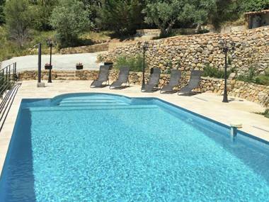Beautiful Provencal villa with guest house and private pool panoramic view