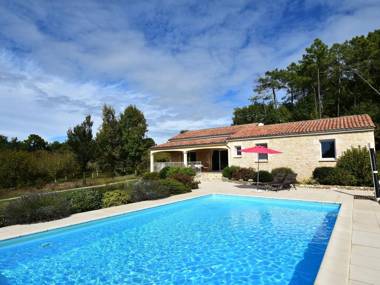 Holiday home in Montcléra with sunny garden playground equipment and private pool