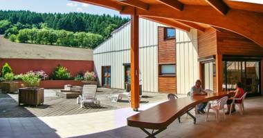 Appartement d'une chambre avec vue sur la ville jardin clos et wifi a Fayet