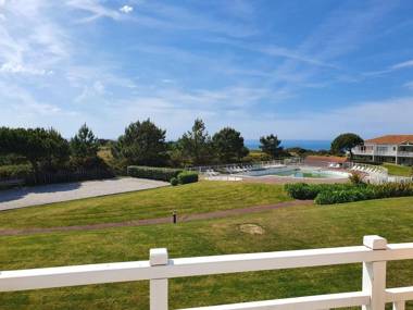 Appartement vue mer en résidence (piscines)