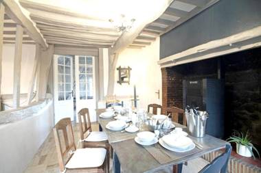 Maison de 3 chambres avec jardin clos et wifi a Vittefleur