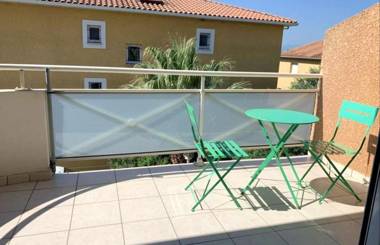 Appartement de 2 chambres avec terrasse et wifi a Canet en Roussillon