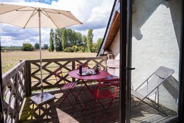 Charmante chaumière romantique avec piscine chauffée