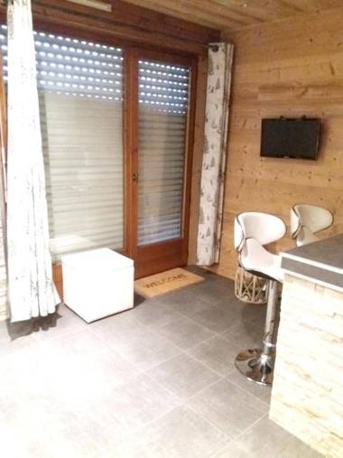 Appartement d'une chambre a Megeve a 500 m des pistes avec jardin clos et wifi