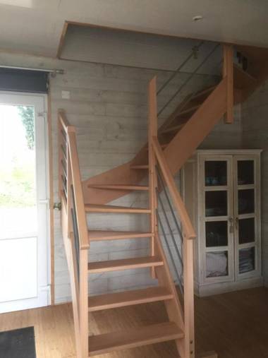 Maison écologique en pleine nature