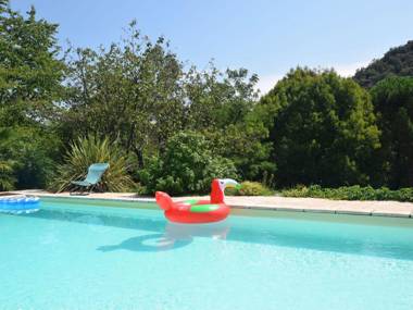 Exotic Holiday Home in Ardèche with Swimming Pool
