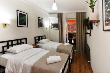 Green Room in Apart Hotel With Terrace