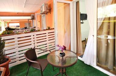 Green Room in Apart Hotel With Terrace