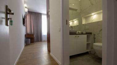 NANAs apartments on Melikishvili mini fridge kettle washing machine No kitchen