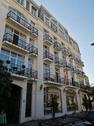 Apartments in the historical center of Batumi on a quiet street by the sea