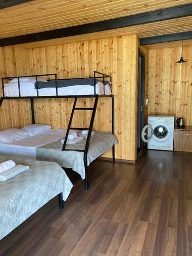 Cottages in Stephantsminda. Echoes