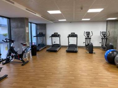 Studio with a balcony facing the rock near the beach and city centre