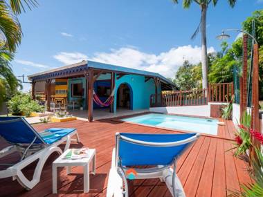 Villa T4 Leza SAINT-FRANCOIS Centre (piscine et proche plage)