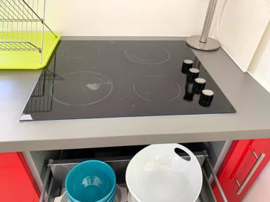 Appartement d'une chambre avec piscine partagee jardin clos et wifi a Le Gosier a 2 km de la plage