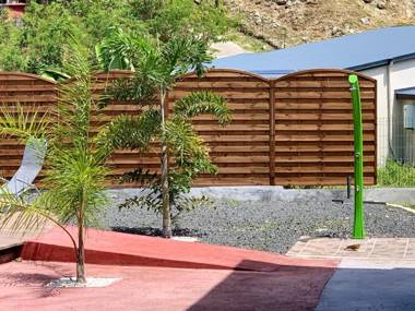 Appartement d'une chambre avec piscine partagee jardin clos et wifi a Le Gosier