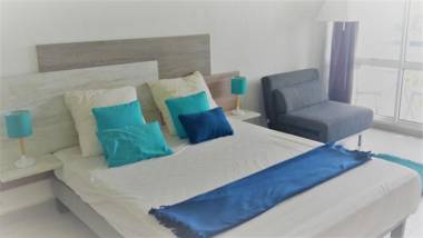 Studio Bleu Ely - GOSIER centre - Accès plage