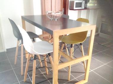 Appartement de 2 chambres avec balcon et wifi a Les Abymes a 7 km de la plage