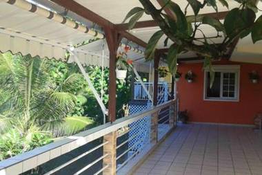 Appartement d'une chambre avec piscine partagee balcon et wifi a Sainte Anne a 6 km de la plage