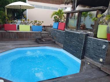 Villa de 3 chambres avec piscine privee jardin clos et wifi a Sainte Anne a 6 km de la plage