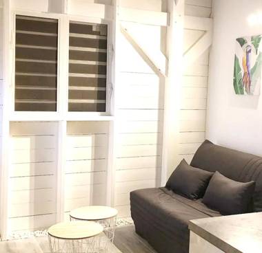 Maison de 2 chambres avec jardin clos et wifi a Sainte Anne