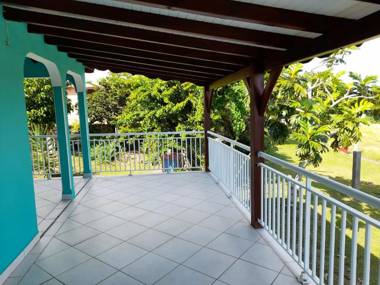 Maison de 3 chambres avec vue sur la mer et jardin clos a Sainte Anne a 2 km de la plage