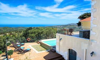 Cretan View Villa with Heated Swimming Pool