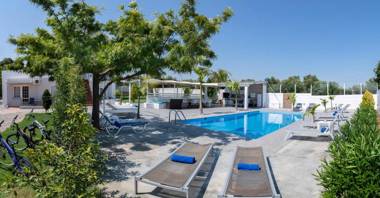 Myrto Villa heated pool