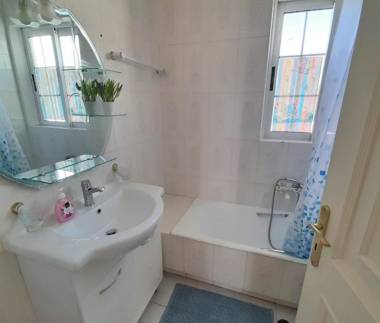 Dea Del Mare complex in front of the sea.