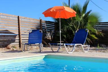 3 bedrooms villa with private pool enclosed garden and wifi at Mouzaki 1 km away from the beach