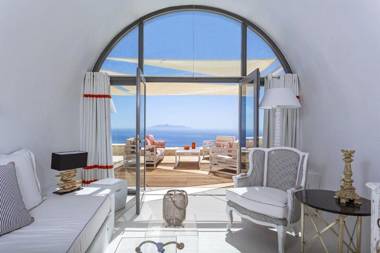Elite Santorini Villa Villa Kamini 2 Bedroom Sea View Pyrgos