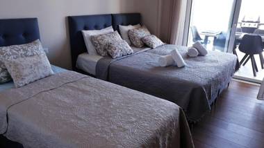 Luxury brand new flat with private beach