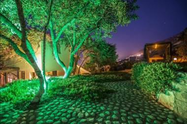 Standard Double twin in blue Aegean