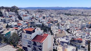 Private pool & Panorama View on Athens center Hill