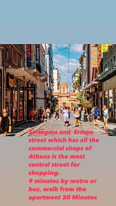 Modern Apart in The Heart of Athens Near Acropolis