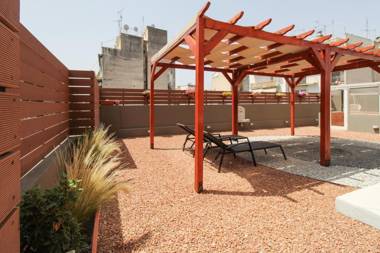 Modern apartment with roof terrace in Athens