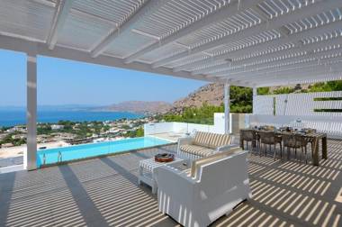 Villa Allegra with pool in Pefkos Lindos area
